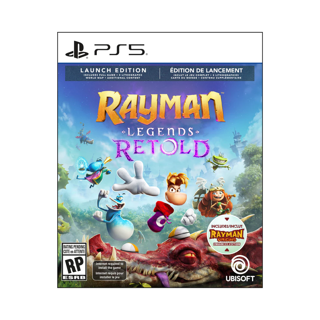 Imagem  (Pré-venda) Rayman Legends Retold Launch Edition - PS5