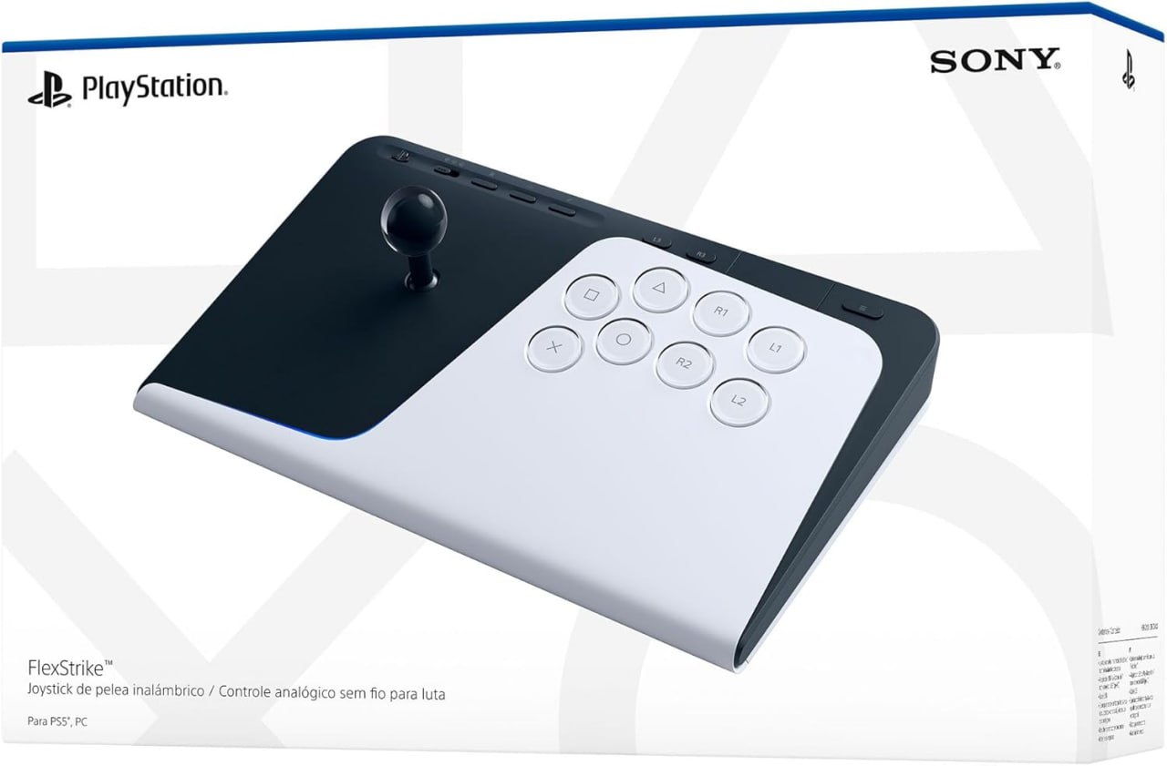 Imagem (Pré-venda) Controle Analógico sem fio PlayStation para Luta - FlexStrike