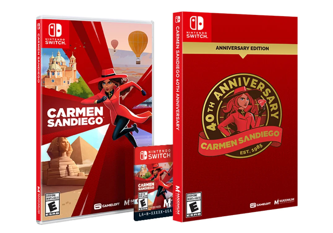 Imagem Carmen Sandiego 40th Anniversary Edition - PS5